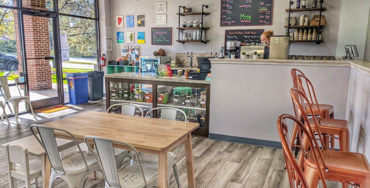 The cafe, Google maps